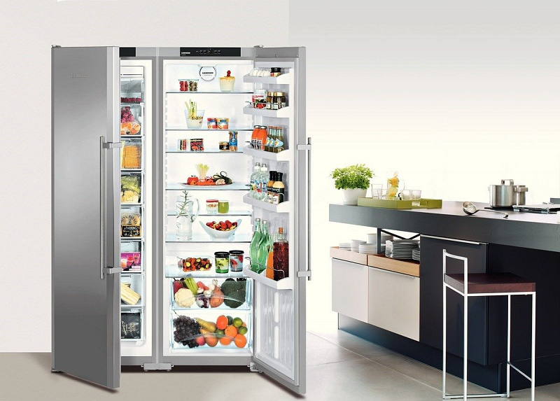 Двухдверные холодильники Liebherr Side by Side 