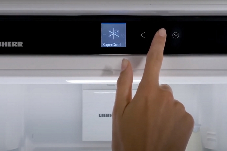 Liebherr Prime Touch & Swipe UI