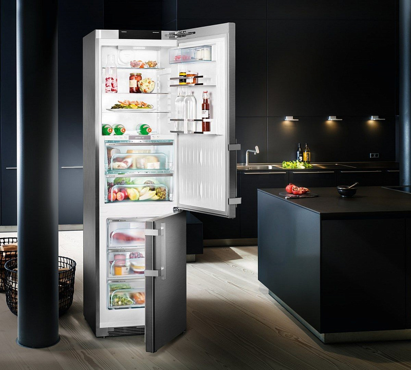 Двухкамерные холодильники Liebherr с No Frost