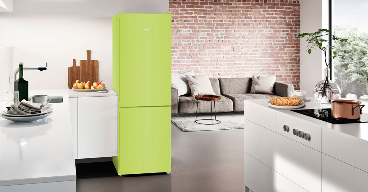 Зелёные холодильники Liebherr 