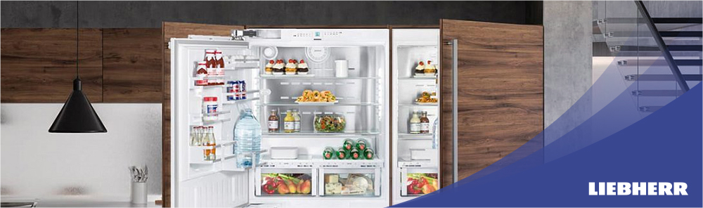 Встраиваемые холодильники Liebherr side-by-side