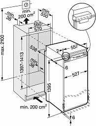 Встраиваемый холодильник Liebherr IKB 2820