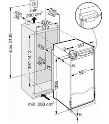 Встраиваемый холодильник Liebherr IKB 2860