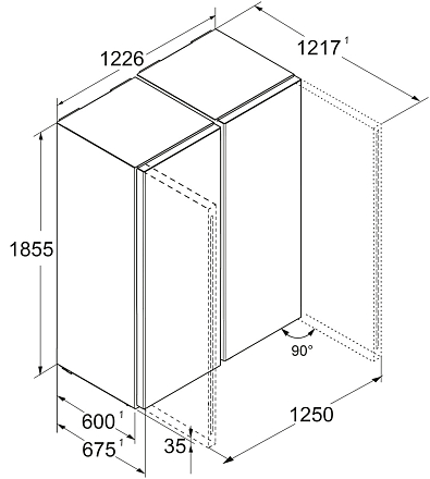 Холодильник Liebherr XRFsf 5225 (SFNsfd 5227 + SRBsfc 5220) preview 10