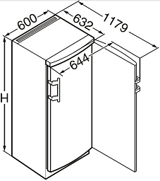 Морозильник Liebherr G 2033