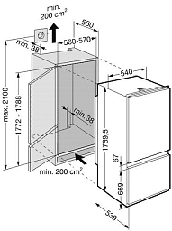 Встраиваемый холодильник Liebherr ICUNS 3023