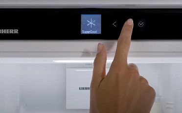 Liebherr Prime Touch & Swipe UI